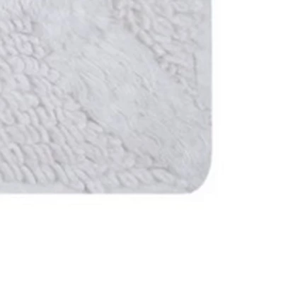 Link Bath Rug 220 GSF Soft Plush Cotton Non Skid Back White By Knightsbridge 3 Link Bath Rug 220 GSF Soft Plush Cotton Non Skid Back White By Knightsbridge