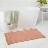 20"x32" Square Tufted Bath Rug Clay Pink - Threshold™ -Lunara Bath Store GUEST d486cfa8 f38f 4891 8699 e439103f147b