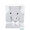 Hudson Baby Infant Unisex Rayon From Bamboo Animal Hooded Towel, Gray Elephant, One Size -Lunara Bath Store GUEST d5031424 c460 4a1b a358 94d5c2a0f7f0