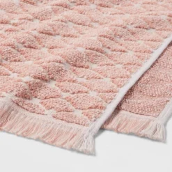 Scallop Towel Clay Pink - Threshold™ -Lunara Bath Store GUEST dc3ec5b5 72f3 4ea3 87e5 ae29742b8a6f