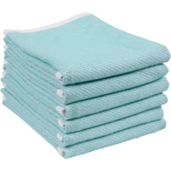 KAF Home Reversible Terry Web Kitchen Towels | Set Of 6 18 X 28 Inch Absorbent, Durable, Beautiful, And Luxuriously Soft Kitchen Towels -Lunara Bath Store GUEST de739ce2 bcd6 4904 b548 52c7a0661451
