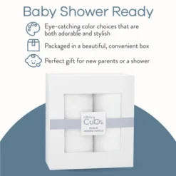 2 Pack Baby Hooded Muslin Cotton Towel For Kids By Comfy Cubs -Lunara Bath Store GUEST e9fc9634 6798 4eed ad70 881ff4c78ee4