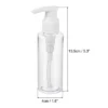 Unique Bargains Holiday Airport Refillable Lotion Dispenser Containers Set Clear 100mL 3 Packs 2 Unique Bargains Holiday Airport Refillable Lotion Dispenser Containers Set Clear 100mL 3 Packs -Lunara Bath Store GUEST eb47eac2 3d93 48dd 9c09 34dee38210f9
