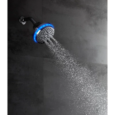 2.5 GPM Four Function Wall Mount Wave Sensor Shower Head With Temp LED - Tosca 5 2.5 GPM Four Function Wall Mount Wave Sensor Shower Head With Temp LED - Tosca - Image 3