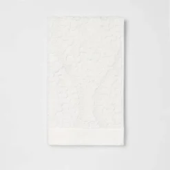 Ogee Towel White - Threshold™ -Lunara Bath Store GUEST f416c813 e286 4b86 805f 0a62da98ffc5