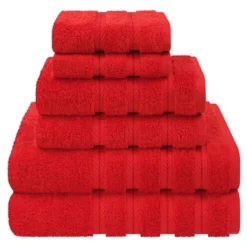 American Soft Linen 6 Piece Towel Set, 100% Cotton Bath Towels For Bathroom -Lunara Bath Store GUEST f6450df9 e1f9 4f6f 8131 f7cdefaf5e6d