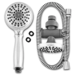 PowerSpray Combination Shower Head 8+1 Dual-mode Chrome - Waterpik -Lunara Bath Store GUEST f8c4f4b5 b737 41a9 bcd1 57a4cf47c33e