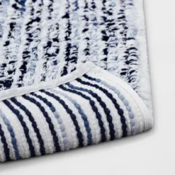 20"x32" Spacedye Striped Bath Rug - Threshold™ -Lunara Bath Store GUEST f9a3f305 4e3d 426f a62a 51fb48d3b811