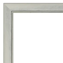 42" X 31" Non-Beveled Flair Patina Bathroom Wall Mirror Silver - Amanti Art -Lunara Bath Store GUEST fa505f4a 5e57 425a 8f06 14ab4eeb8676