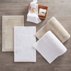 Splendor Cotton Tufted Reversible Bath Rug -Lunara Bath Store GUEST fd1989d5 53d5 445d 913b 507992400219